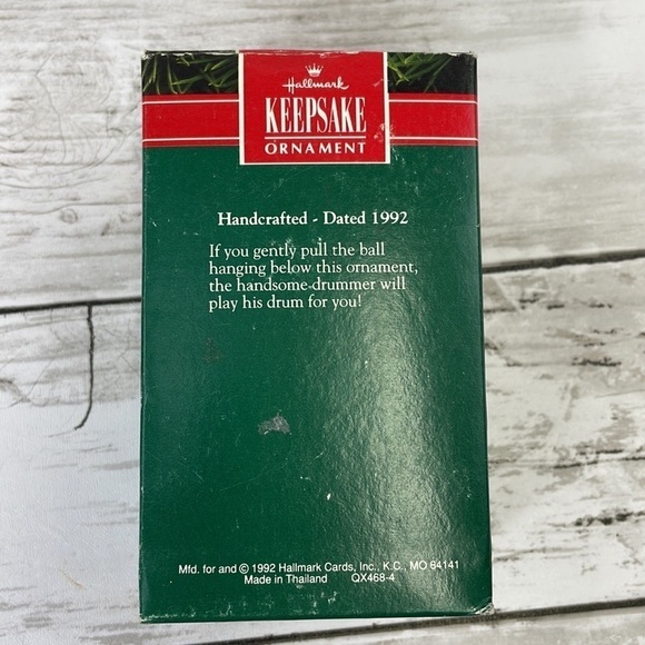 HALLMARK BROTHER TIN SOLDIER CHRISTMAS ORNAMENT VINTAGE 1992 - Picture 6 of 8